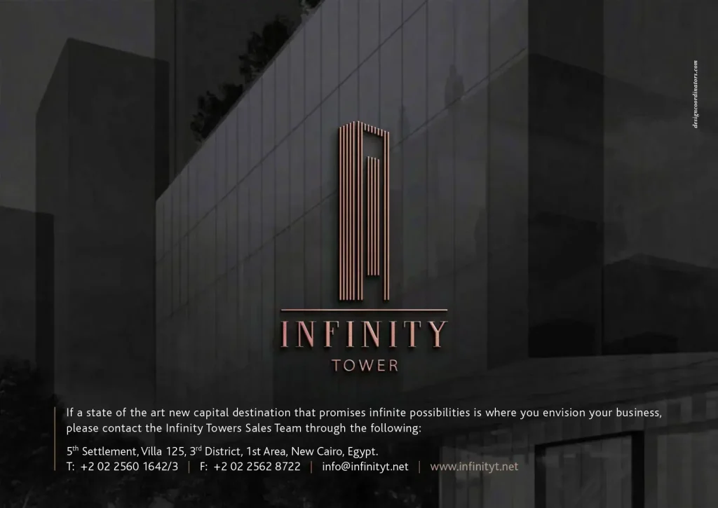To contact Infinity Developments and the Infinity Tower Mall New Capital